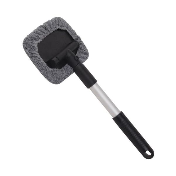 

car sponge auto cleaner cleaning tool brush retractable glass defogging window microfiber wiper pad