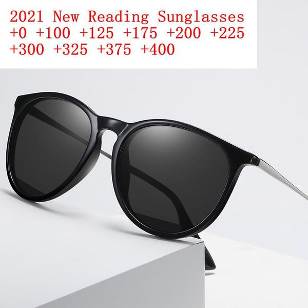 

sunglasses vintage sun reading glasses men women retro pilot reader gray brown diopter magnifier presbyopic nx, White;black