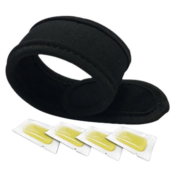 

pest control anti mosquito repellent bracelet and 4 pcs refills repeller wristband