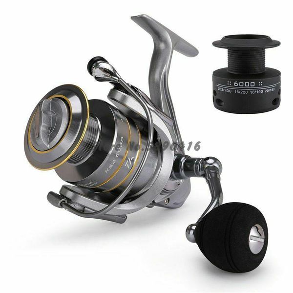 

low profile spinning reel fishing double spool gear ratio high speed wheel carp saltwater for bass baitcasting reels