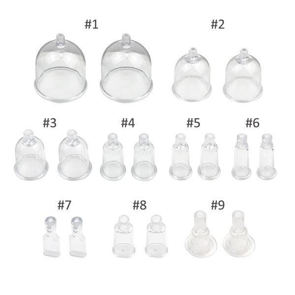 

18pcs/set cupping device suction cups vacuum body treatment magnetic medical equipment body cans apparatus massage perfections