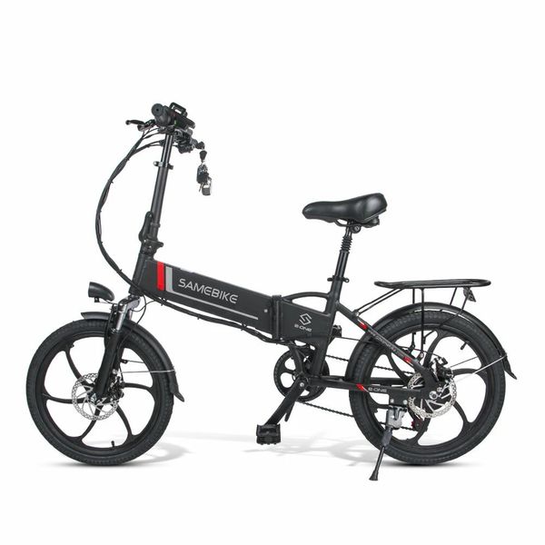 SAMEBIKE 20LVXD30 10,4 Ah 48 V 350 W 20 pollici Bicicletta elettrica pieghevole 35 km/h Velocità massima 80 km Chilometraggio Carico massimo 120 kg Bici elettriche da città