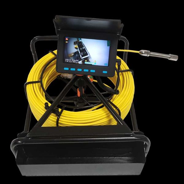 

4.3inch 17mm industrial pipe underwater sewer inspection video camera with 10-50m cable/ dvr recording ip cameras