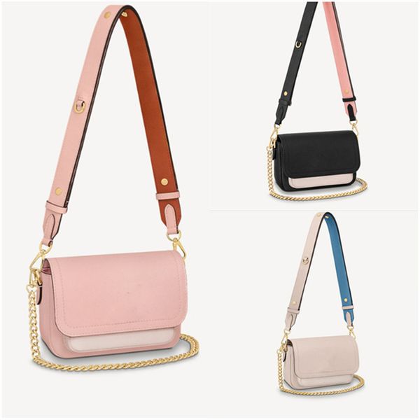 

hbp elegant female chain tote bucket bag 2021 fashion new quality pu leather women's designer handbag rivet shoulder messenger bag