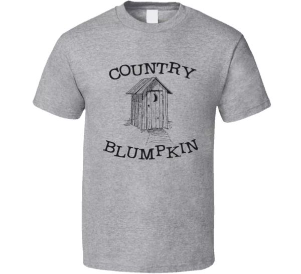 

country blumpkin funny dirty humour t shirt, White;black