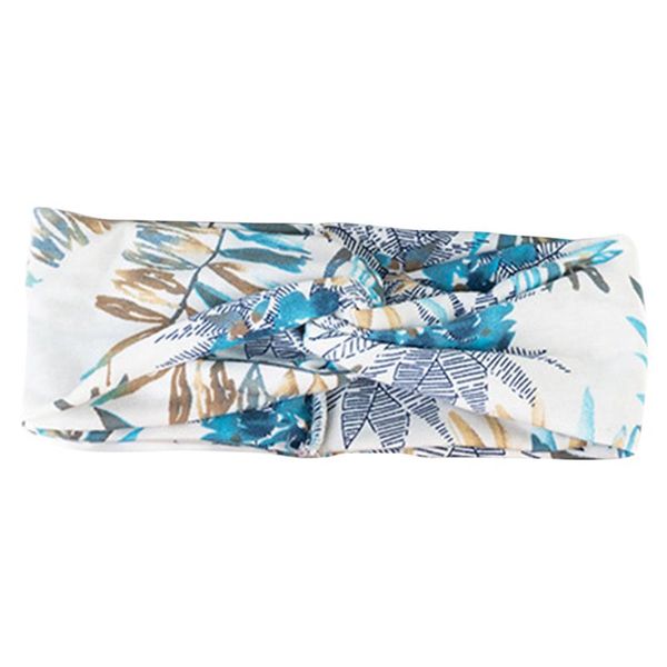 

shower caps 2021bohemia women twisted knotted headband summer boho wide stretch hair band for girls elastic turban flower spa elegantly