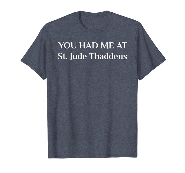 

st. jude thaddeus christian confirmation saint t-shirt, White;black