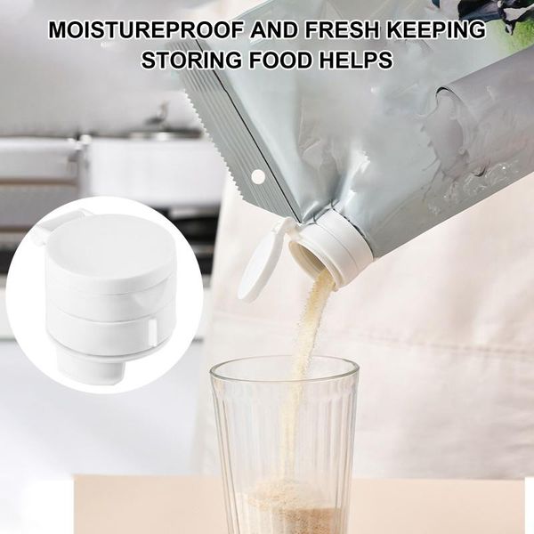 

bag clips clamp with lid kitchen creative seasoning food sealing clip moisture proof reusable storage