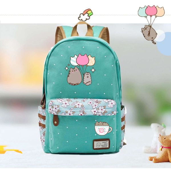 

designer schoolbagimido cute cat backpacks for students candy color shoulders backpack large capacity teenagers travel bags back to school b