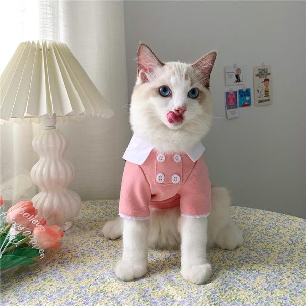 

cat costumes clothes dress vest sling small dog thin section teddy bomei