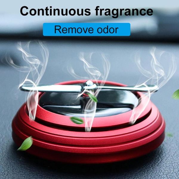 

car air freshener solar rotating interior perfume seat diffuser lasting fragrance