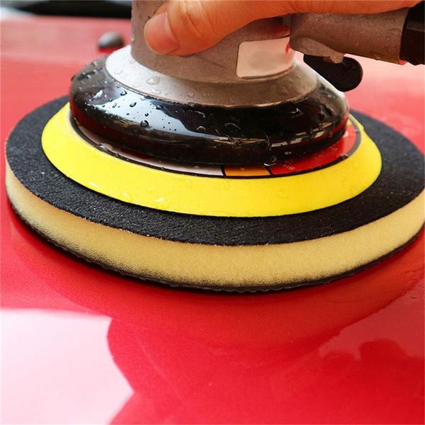 

car sponge 6 inch wash magic clay bar round pad before polish & wax for skin care detail cleaning paint repair