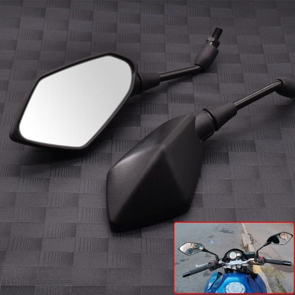 

motorcycle mirrors 1 pair rear view for moto guzzi breva 750 1100 griso mgx21 gt8v norge 1200 10mm 8mm back side convex mirror