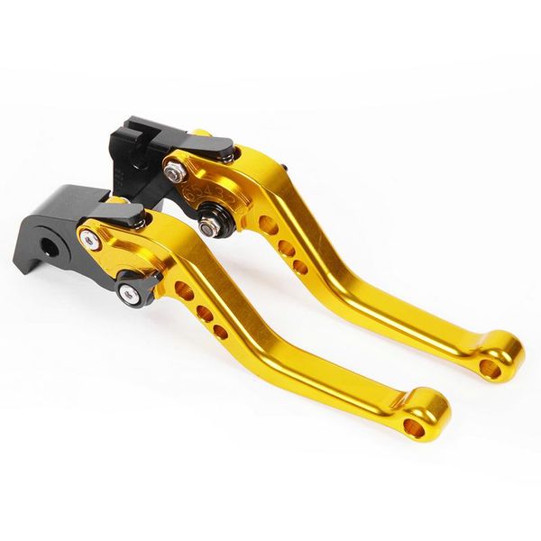 

motorcycle brakes for f650gs 2004-2007 g650gs 2008-2021 g650 sertao 2010-2021 aluminum alloy cnc short brake clutch levers 10 colors