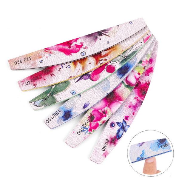 

professional nail file double side sanding buffer block set files for uv gel polish blocks manicure art tools