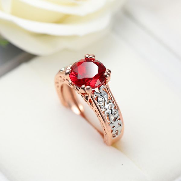 

selling two-color plated zircon jewelry ring, Slivery;golden