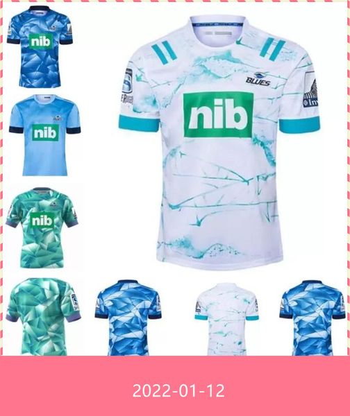 

2021 super rugby jersey blues home away jerseys shirt big size s-5xl short uniform, Black;gray