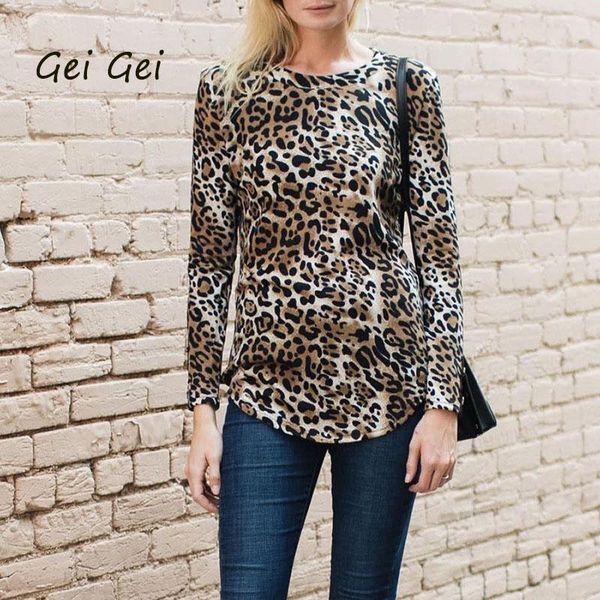 

women's hoodies & sweatshirts leopard print for women loose o-neck vintage hoodie fall casual buttons long sleeve sweatshirt femme over, Black