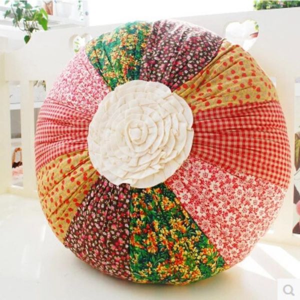

colors with happiness pillow stuffed bun round art design home decorations holiday gift