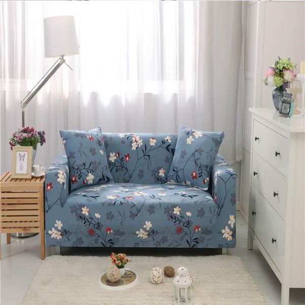 

chair covers modern style sofa cover universal sectional slipcover four seasons printing stretch slipcovers elastic 1/2/3/4 seater