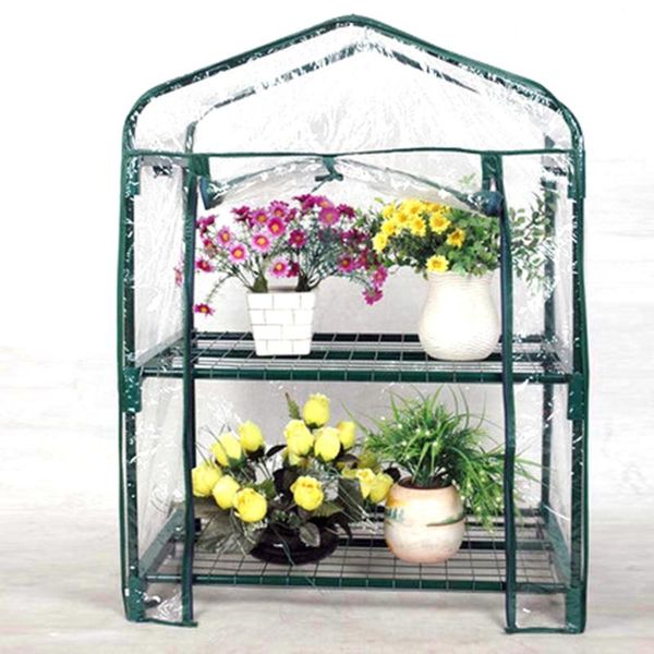 

shade 2/3/4/5 tiers greenhouse cover pvc reinforced replacement anti-e insulation film garden plant clear