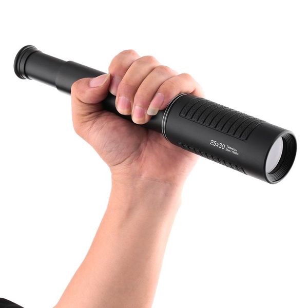 

portable binoculars telescope mini adjustable 25x30 hd single focus pocket scope bak4 roof prism for bird watching telescopes