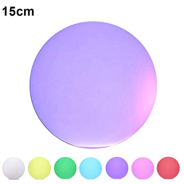 

pool & accessories solar led light ball cordless night lights with remote control rechargeable floating orb fdx99