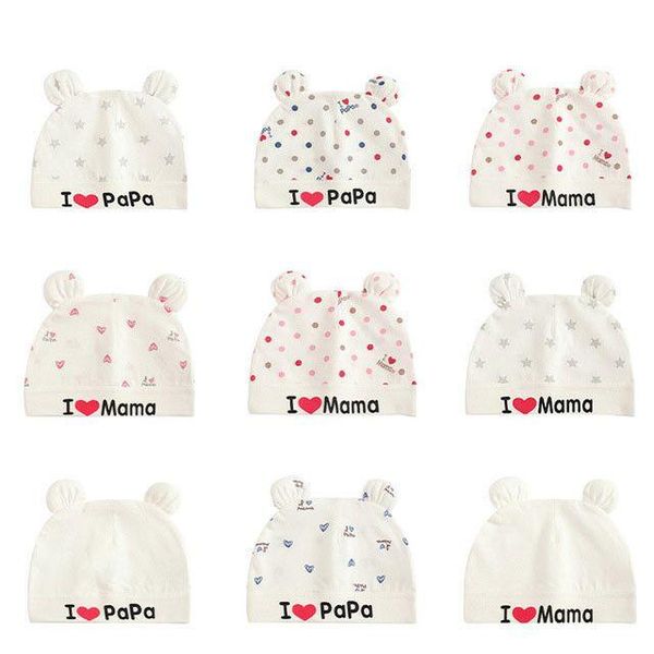 

caps & hats baby hat cute cotton letter print cap 2021 l05.21(2), Yellow