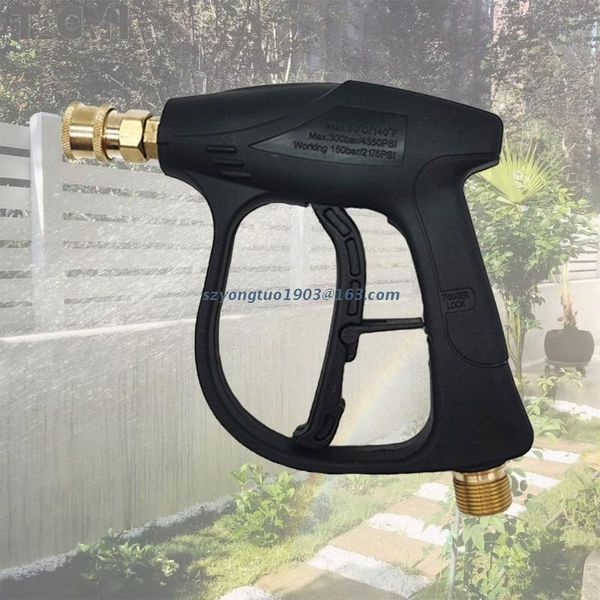 

watering equipments p82c high pressure water gun quick connect spray guns for car cleaning garden irrigation tool snow foam jet launcher