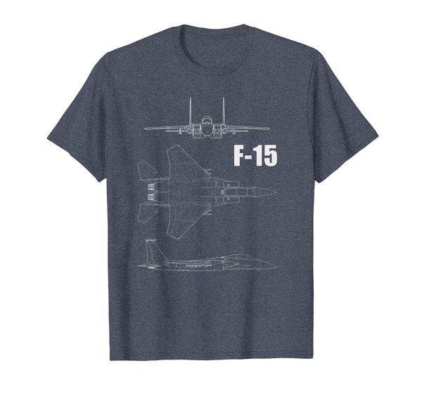 

F-15 Airplane Blueprint T-Shirt, Mainly pictures