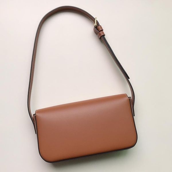 

evening bags 2021 fashion baguette bag for women genuine leather female shoulder