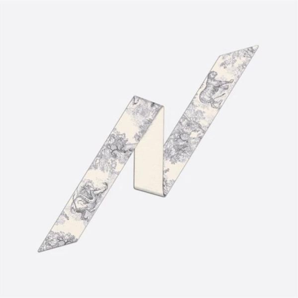 

designers silk scarf mitzah 100% natural fashion headband luxury brands women silk scraves muffler hair bands 105*6cm, Blue;gray