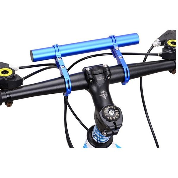 

bike handlebars &components 10cm/20cm tube bicycle handlebar extender mount mountain mtb cycling headlight bracket lamp holder ac