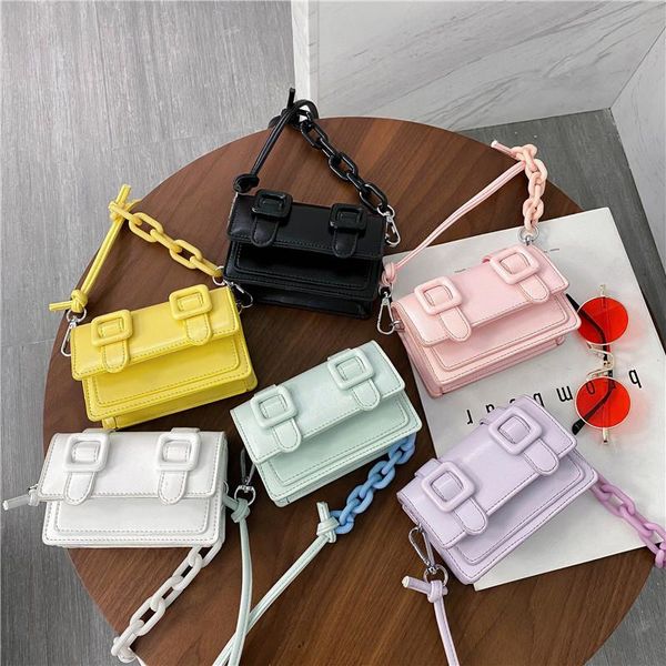 

evening bags straddle bag candy color women's
