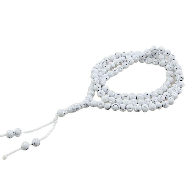 

beaded, strands muslim middle east bracelets tassel pendant 99 prayer beads chain islamic rosary, Black