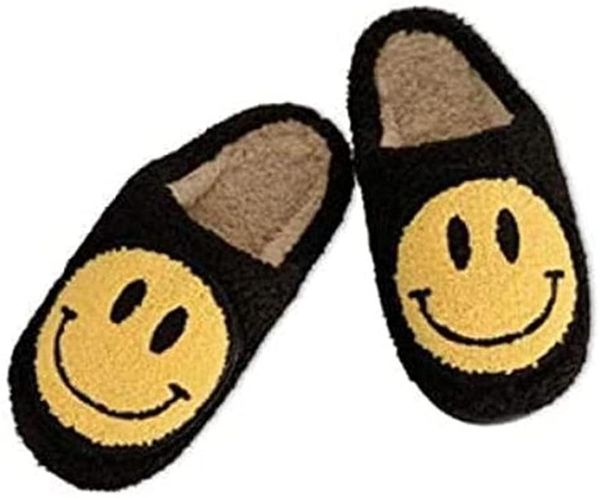 

slippers fashionable soft women's sheep wool non-slip fluffy winter, Black