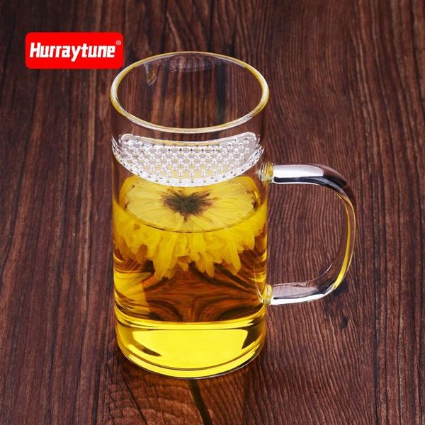 

mugs transparent glass filter pure manual blow system receptacle flower tea set cup concise bring hold drink supplies