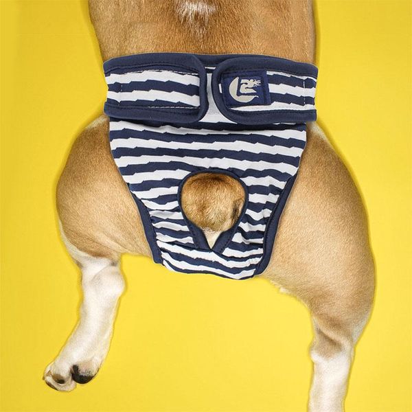

dog apparel washable striped shorts panties menstruation underwear briefs jumpsuit pet physiological pants diaper sanitary for dogs