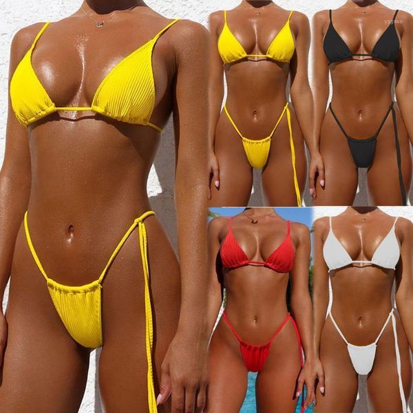 

women solid beach swimwear batsuit brazilian bikini set bath suit swimsuit beachwear bathing summer biquini tankini women's, White;black