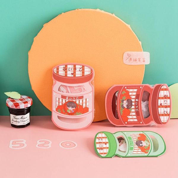 

30pcs/pack rosyposy strawberry boy scrapbooking paper sticker label set for diy stationery diary mobile adhesive decoration seal gift wrap