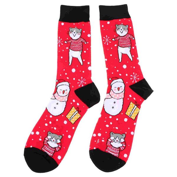 

christmas decorations 1pair of fashionable elements socks mid-calf clothes parts