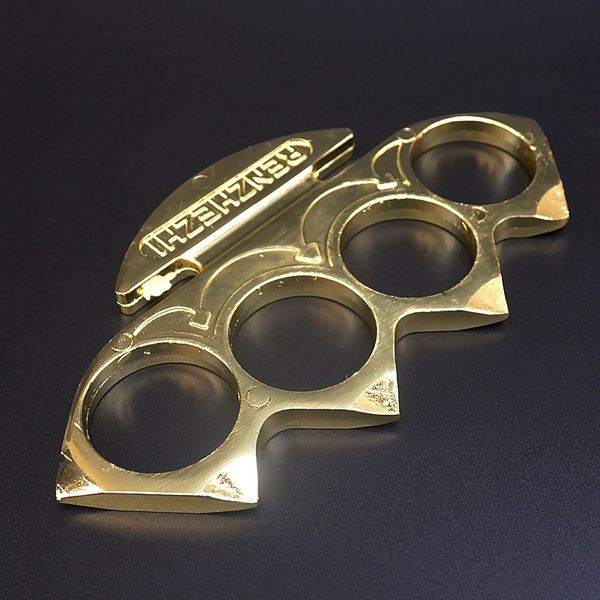 

vehicle mounted equipment practical broken window knuckle protective gear defence four finger fist clasp fight hand brace knuckles 5 5kge b3