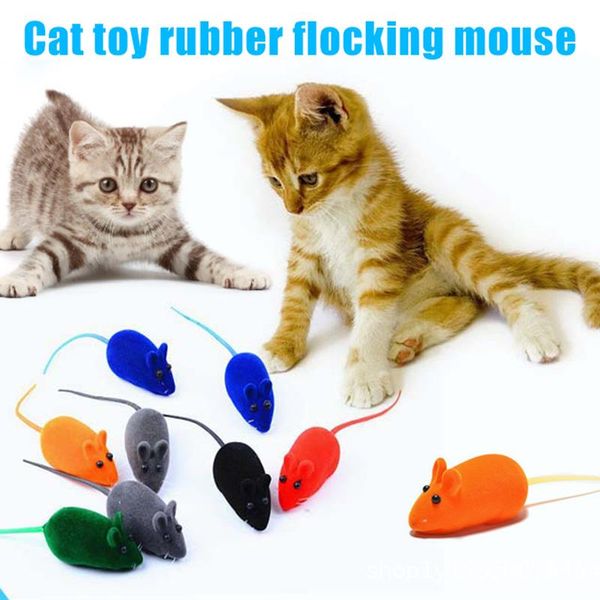 

cat toys est squeaky mouse toy dog playing squeak noise false rat mice