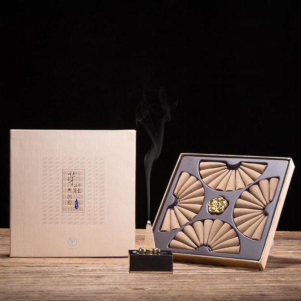 

sachet bags natural agarwood sandalwood cone incense aged wormwood for spa yoga aromatic purifying air fragrant censer supplies gift box