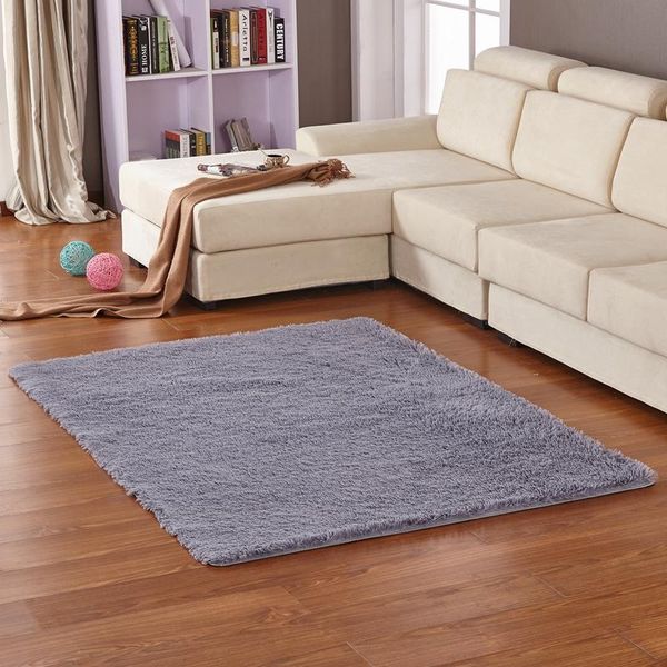 

carpets soft long hair large area carpet bedroom window bed foot mats living room fashion home decoration