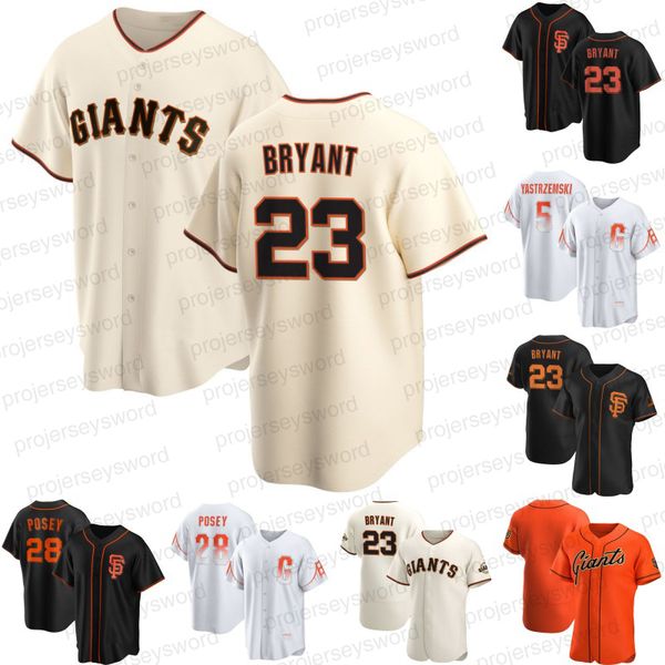 

sf 23 kris bryant 2021 city connect san francisco jersey buster posey mike yastrzemski brandon crawford stella kevin pillar evan longoria be, Blue;black