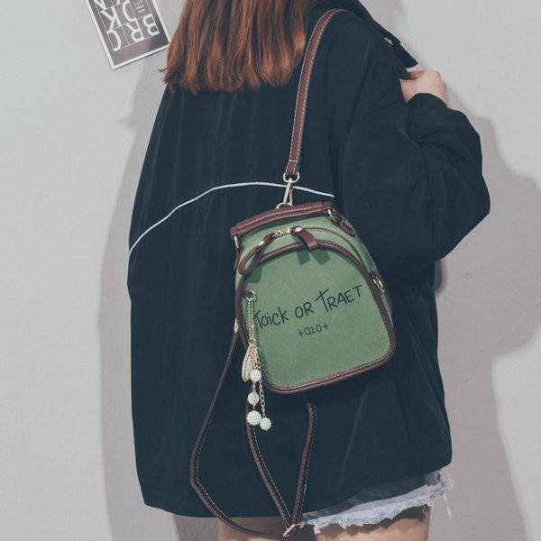 

cosmetic bags & cases 2021 woman fashion backpack large capacity outdoor travel sports bag shoulder college student school