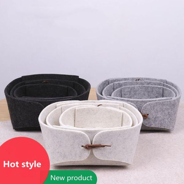 

storage baskets small and convenient cardboard box felt desktidy tray cute creative bedsidemini basket fruits vegetables