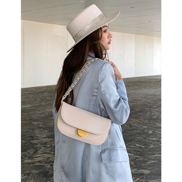 

evening bags bag 2021 saddle messenger female french minority armpit ins versatile leather shoulder