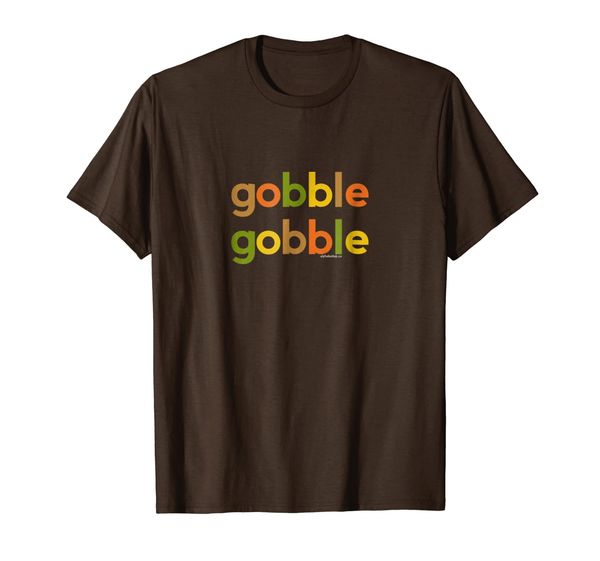 

thanksgiving shirts for kids women men | gobble turkey tee, White;black